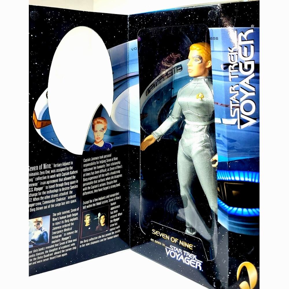12" Playmates 1999 Women of Star Trek Voyager Seven of Nine Action Figure NIB